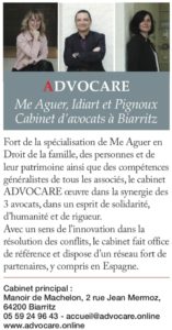 Cabinet d'avocat Advocare à Biarritz et Tarnos